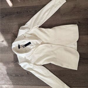 Alice + Olivia Cream Blazer